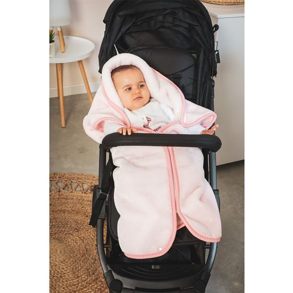 INTERBABY DEKA MEDVÍDEK 80X90 - RŮŽOVÁ - DĚTSKÉ DEKY PRO MIMINKA - SPINKÁNÍ