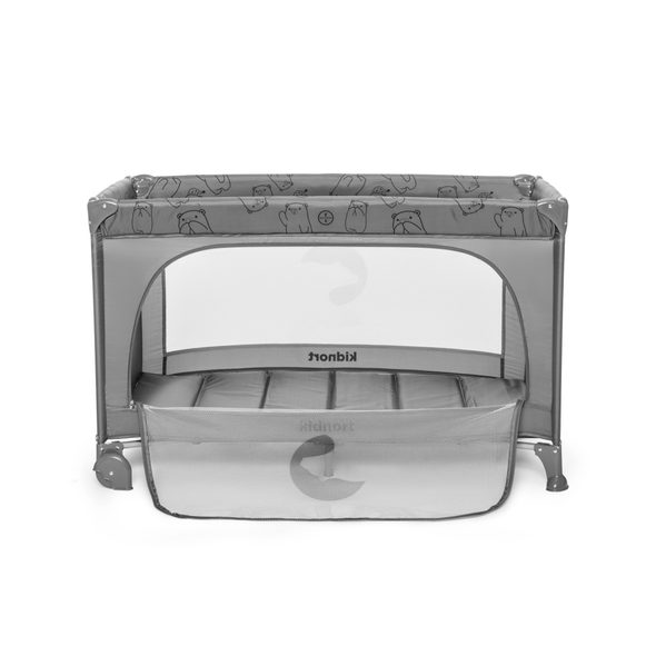 KIDNORT CESTOVNÍ POSTÝLKA KIDNORT GROTTA SVĚTLE ŠEDÁ - CESTOVNÍ POSTÝLKY - SPINKÁNÍ