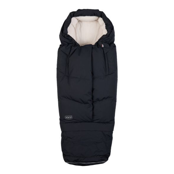 VOKSI CITY NORTH BLACK CREAM - FUSAKY DO KOČÁRKU - KOČÁRKY A PŘÍSLUŠENSTVÍ