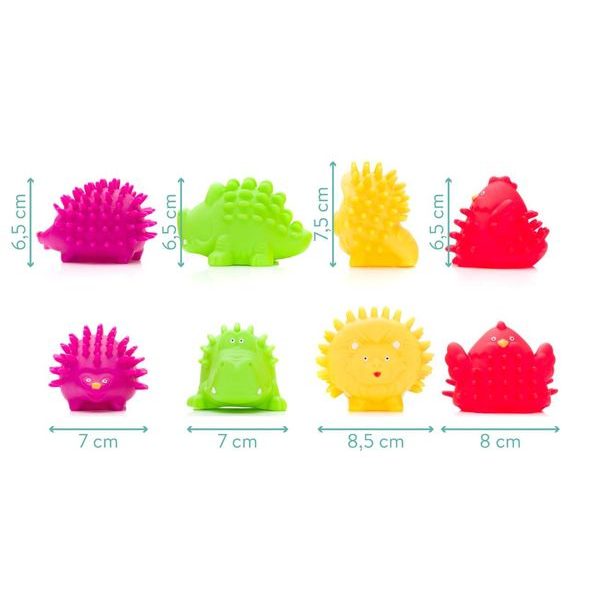 FILLIKID HRAČKY ZVÍŘÁTKA 4KS - SENZORICKÉ HRAČKY - PRO DĚTI