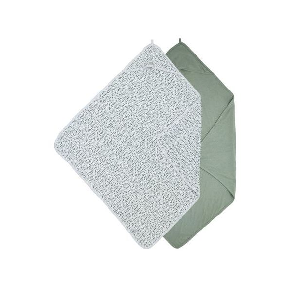 MEYCO OSUŠKA BASIC JERSEY 2 BALENÍ CHEETAH - FOREST GREEN - OSUŠKY A DĚTSKÉ ŽUPANY - KOUPÁNÍ A ZDRAVÍ