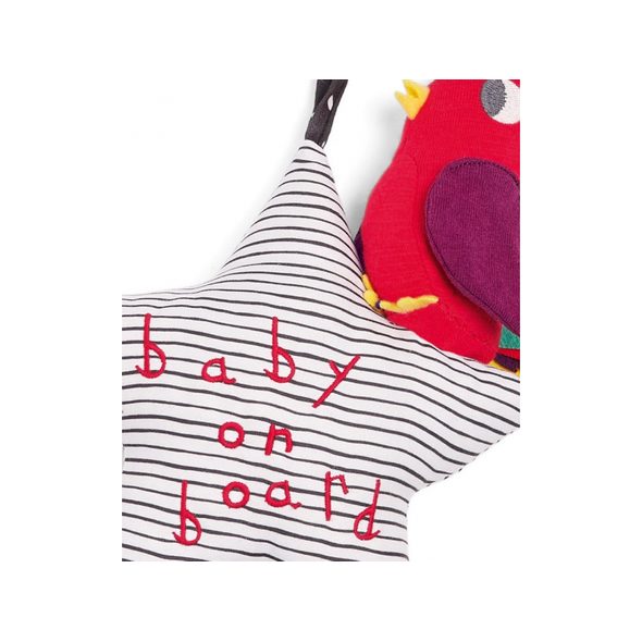 MAMAS&PAPAS HVĚZDIČKA S PTÁČKEM DO AUTA BABY ON BOARD - HRAČKY K ZAVĚŠENÍ - PRO DĚTI