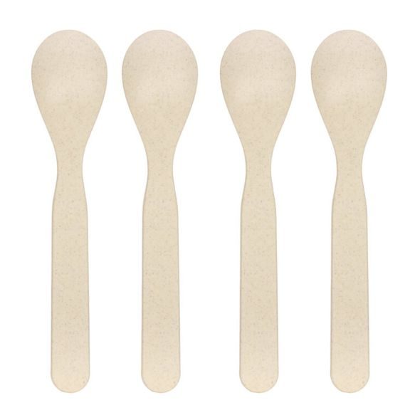 LÄSSIG SPOON SET PP/CELLULOSE HAPPY RASCALS HEART LAVENDER - LŽIČKY A PŘÍBORY - KRMENÍ