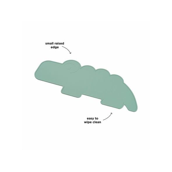 DONE BY DEER SILIKONOVÉ PROSTÍRÁNÍ CROCO - MISKY, TALÍŘKY A PODLOŽKY - KRMENÍ