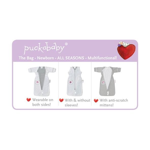 PUCKABABY® THE BAG NEWBORN 0/6M 70CM - SPINKÁNÍ - OUTLET