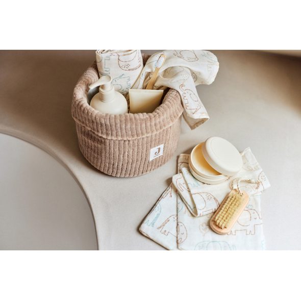 JOLLEIN UBROUSKY MUŠELÍNOVÉ 3 KS 31X31CM ELEPHANT TALES - LÁTKOVÉ UBROUSKY - PŘEBALOVÁNÍ