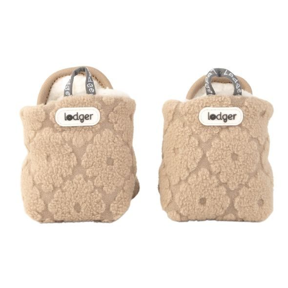 LODGER SLIPPER FOLKLORE FLEECE BEIGE 12 - 18 MĚSÍCŮ - KOJENECKÉ CAPÁČKY - PRO DĚTI