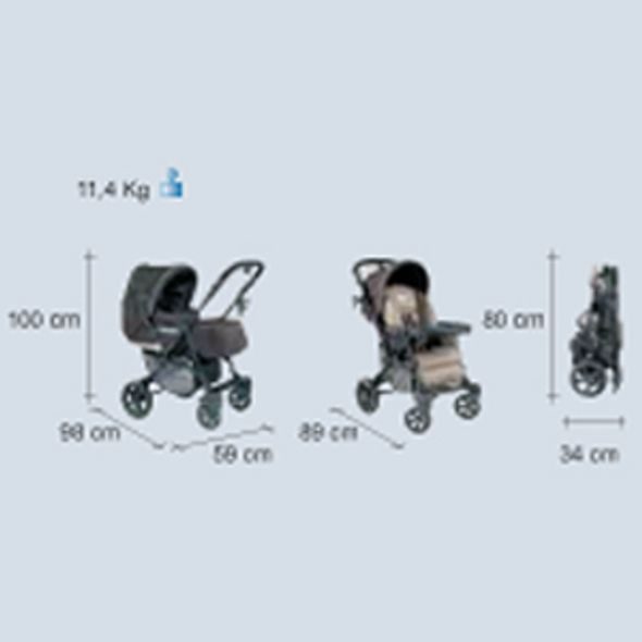 PEG PEREGO UNO 2010 - SPORTOVNÍ KOČÁRKY - KOČÁRKY A PŘÍSLUŠENSTVÍ