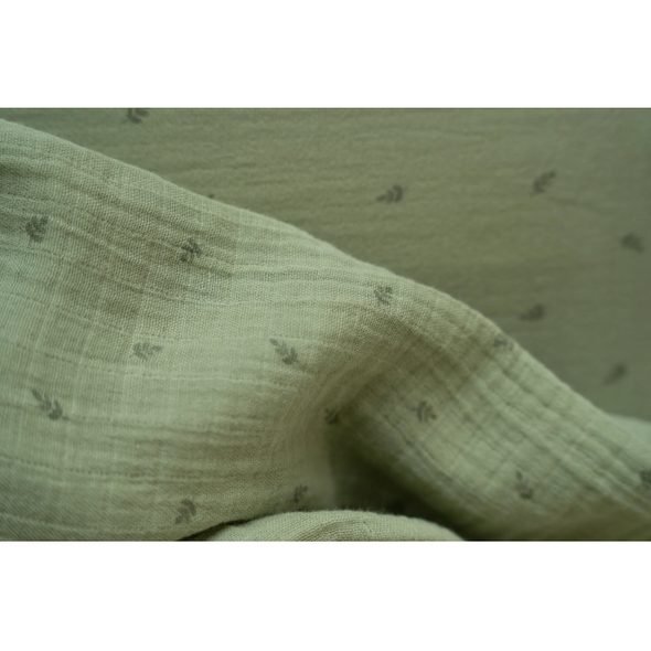 LITTLE DUTCH PLENY 70X70CM PURE SAGE - LÁTKOVÉ PLENY ALL IN ONE - PŘEBALOVÁNÍ