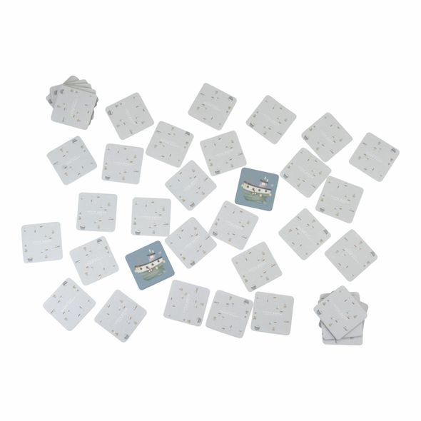 LITTLE DUTCH PEXESO PRO KLUKY - NÁMOŘNICKÝ ZÁLIV 40KS - MOTORICKÉ A HRY - PRO DĚTI