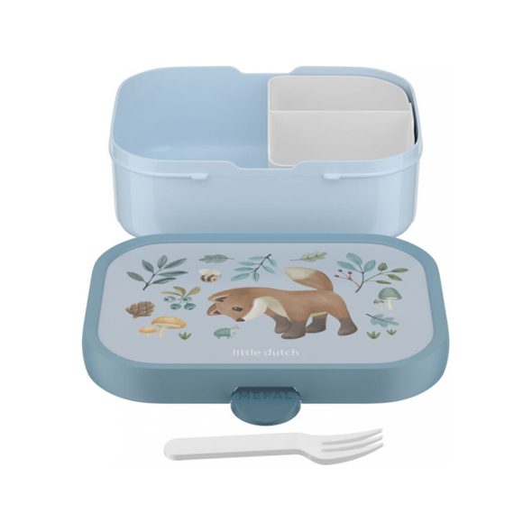 LITTLE DUTCH SVAČINOVÝ SET (LÁHEV 400ML+BOX) FOREST FRIENDS - KRABIČKY NA SVAČINU - KRMENÍ