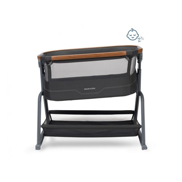 MAXI-COSI IORA PLUS POSTÝLKA PŘENOSNÁ ELEGANCE GRAPHITE - K RODIČOVSKÉ POSTELI - SPINKÁNÍ