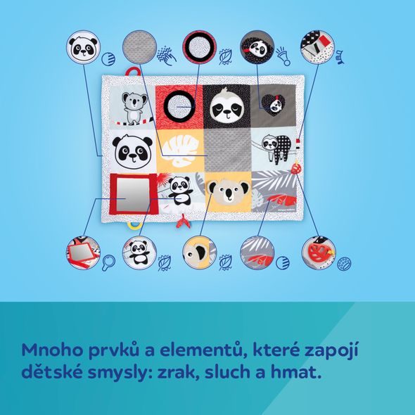 CANPOL BABIES EDUKATIVNÍ HRACÍ PODLOŽKA BABIESBOO - HRACÍ DEKY - PRO DĚTI