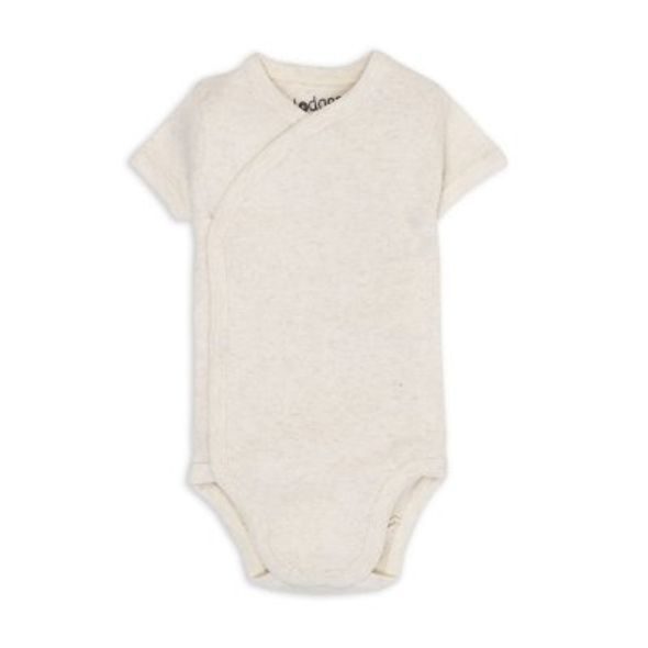 LODGER BODY S KRÁTKÝM RUKÁVEM MELANGE BIRCH VEL. 56 - BODY - PRO DĚTI