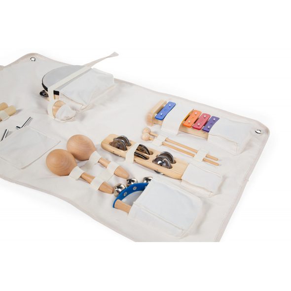 CHILDHOME SADA HUDEBNÍCH NÁSTROJŮ S ORGANIZÉREM - HUDEBNÍ - PRO DĚTI