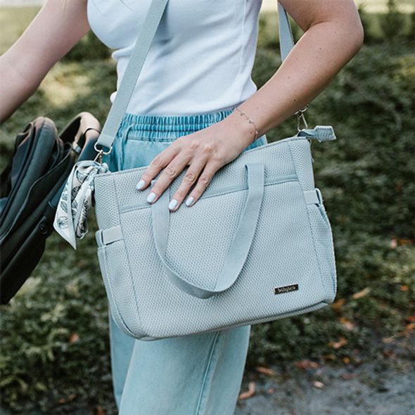 BABYONO TAŠKA PŘEBALOVACÍ CARMEN - GREY - PŘEBALOVACÍ TAŠKY - KOČÁRKY A PŘÍSLUŠENSTVÍ