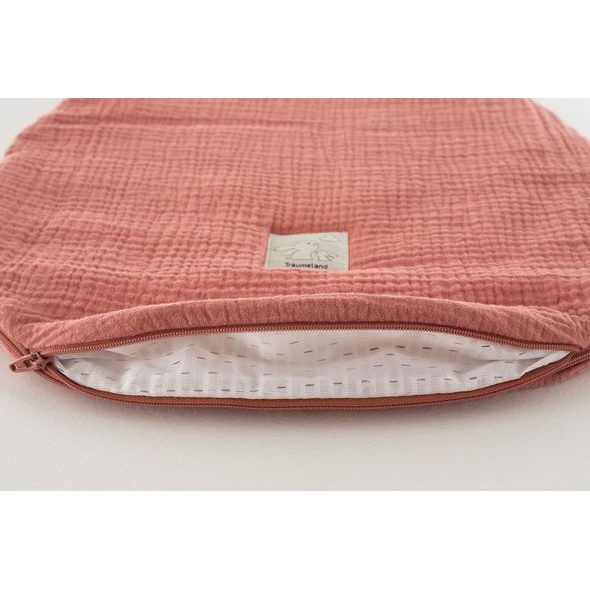 TRÄUMELAND VNĚJŠÍ SPACÍ PYTEL LIEBMICH MUSSELIN APRIKOSE 68/74 - SPACÍ PYTLE - SPINKÁNÍ