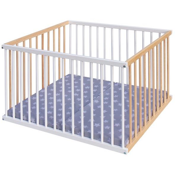 SCARLETT MATRACE HVĚZDIČKA DO OHRÁDKY HONZÍK ŠEDÁ 94X74CM - MATRACE DO POSTÝLKY - SPINKÁNÍ