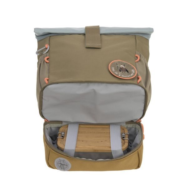 LÄSSIG MINI ROLLTOP BACKPACK NATURE OLIVE - BATOHY A TAŠKY - PRO DĚTI