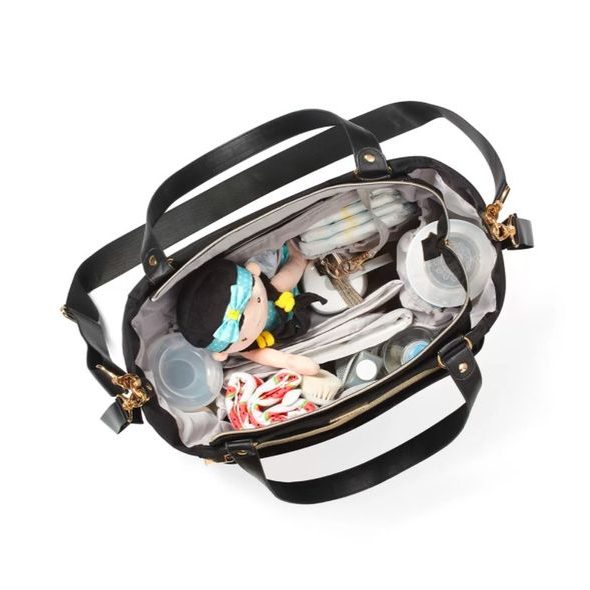 BABYONO TAŠKA PŘEBALOVACÍ COCO ČERNÁ - PŘEBALOVACÍ TAŠKY - KOČÁRKY A PŘÍSLUŠENSTVÍ