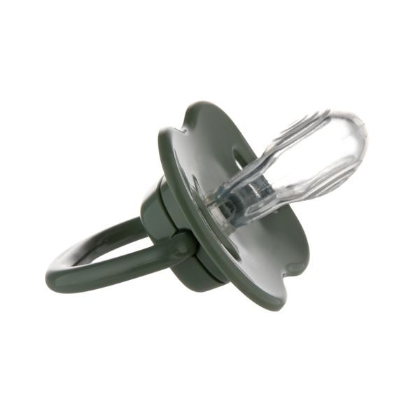 CANPOL BABIES SET SYMETRICKÝCH SILIKONOVÝCH DUDLÍKŮ MOUNTAINS 0-6M 2KS ZELENÝ - ŠIDÍTKA A DOPLŇKY - KRMENÍ