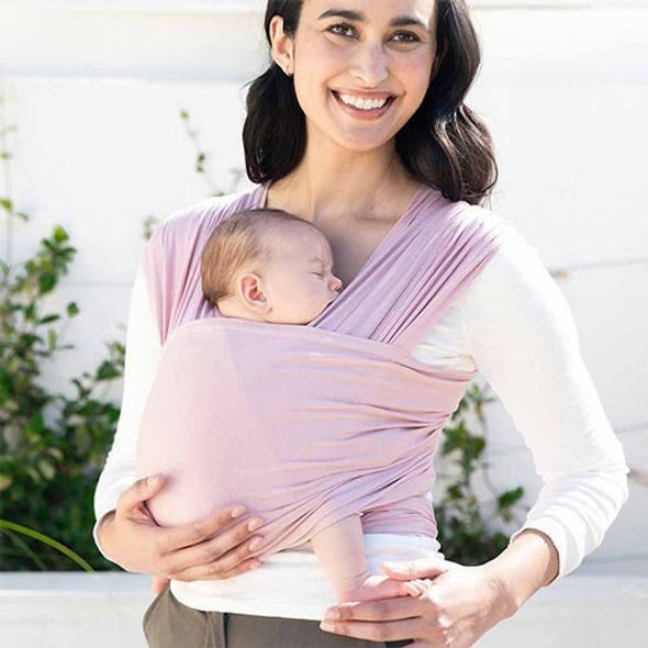 ERGOBABY ŠÁTEK/AURA WRAP - BLUSH PINK - KLOKANKY A ŠÁTKY - NOŠENÍ & SPORT