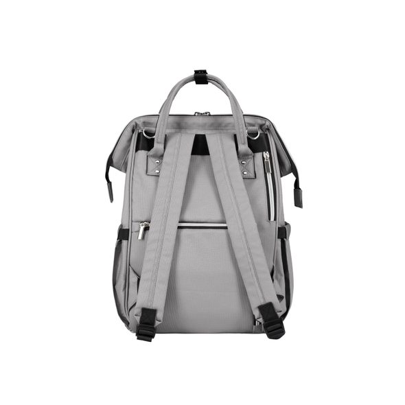 KIKKABOO PŘEBALOVACÍ BATOH SIENA LIGHT GREY - PŘEBALOVACÍ BATOHY - KOČÁRKY A PŘÍSLUŠENSTVÍ