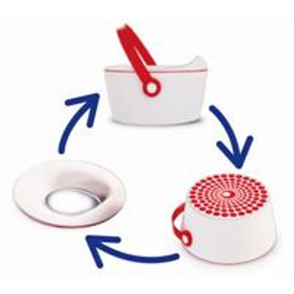 DOT BABY NOČNÍK DOT POT 3V1 - VÝPRODEJ - OUTLET