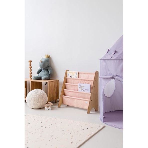 3 SPROUTS STOJAN NA KNÍŽKY RECYCLED TERRAZZO/CLAY - DEKORACE A POLIČKY - SPINKÁNÍ