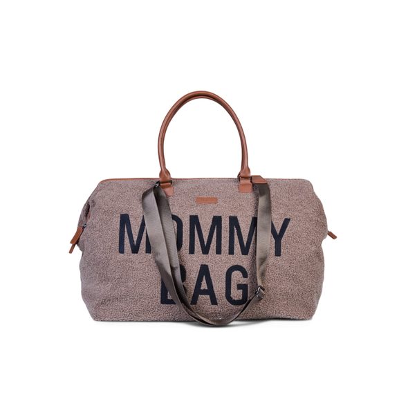 CHILDHOME PŘEBALOVACÍ TAŠKA MOMMY BAG TEDDY SOFT BROWN - PŘEBALOVACÍ TAŠKY - KOČÁRKY A PŘÍSLUŠENSTVÍ