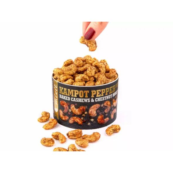 MIXIT OŘÍŠKY Z PECE - KAMPOTSKÝ PEPŘ A MED (160G) - SLADKÉ ZOBÁNÍ - PRO MAMINKY