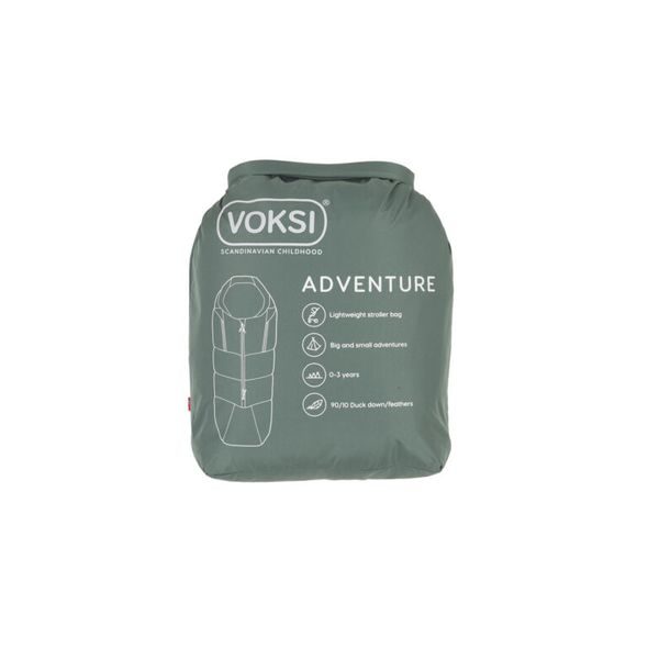 VOKSI® ADVENTURE SEA GREEN - FUSAKY DO KOČÁRKU - KOČÁRKY A PŘÍSLUŠENSTVÍ