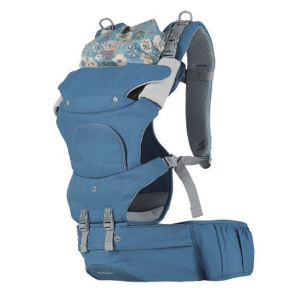 NUVOLINO NOSIČ NA DÍTĚ ACTIVE HIPSEAT BLUE - KLOKANKY A ŠÁTKY - NOŠENÍ & SPORT