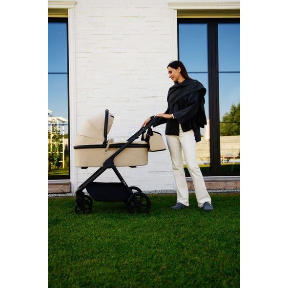 MOMI 2V1 GISELLE ŠEDÝ 2024 - DVOJKOMBINACE - KOČÁRKY A PŘÍSLUŠENSTVÍ