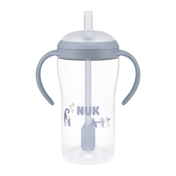 NUK PERFECT MATCH LAHVIČKA NA UČENÍ S BRČKEM PENGUIN 260 ML - KOJENECKÉ LAHVE - KRMENÍ