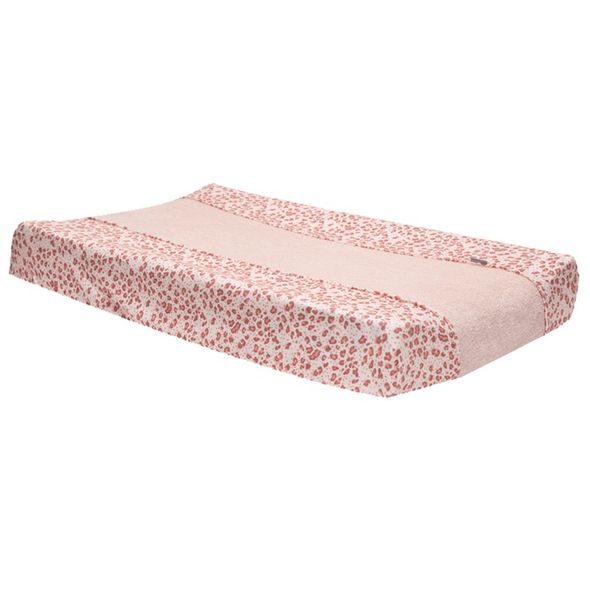 BEBE-JOU FROTÉ NÁVLEK NA MALOU PODLOŽKU BÉBÉ-JOU LEOPARD PINK, 72X44CM - POTAHY NA PŘEBALOVACÍ PODLOŽKY - PŘEBALOVÁNÍ