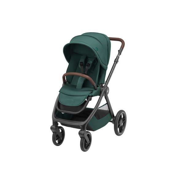 MAXI-COSI OXFORD KOČÁREK ESSENTIAL GREEN + KORBIČKA SENSE TWILLIC GREEN - DVOJKOMBINACE - KOČÁRKY A PŘÍSLUŠENSTVÍ