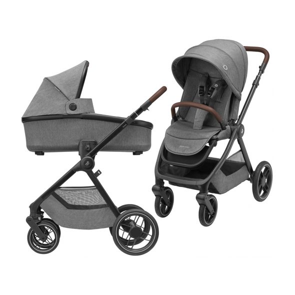 MAXI-COSI OXFORD KOČÁREK + KORBIČKA ORIA KORBIČKA SELECT GREY - DVOJKOMBINACE - KOČÁRKY A PŘÍSLUŠENSTVÍ
