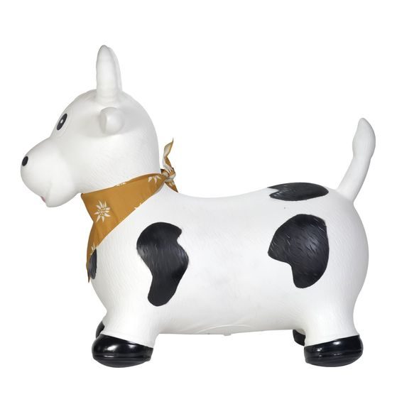 KINDSGUT SKÁKACÍ ZVÍŘÁTKO KRAVIČKA - NAFUKOVACÍ SKÁKADLA - PRO DĚTI