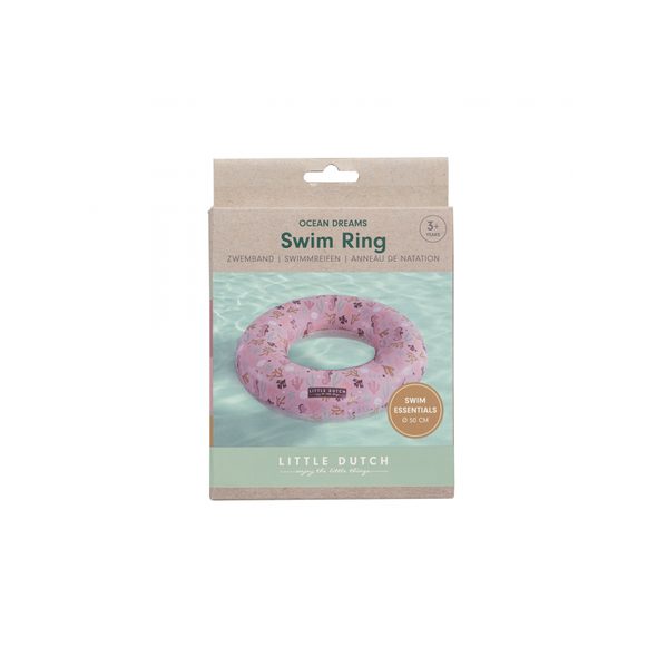 LITTLE DUTCH NAFUKOVACÍ KRUH OCEAN DREAMS PINK - PLAVECKÉ POMŮCKY - PRO DĚTI