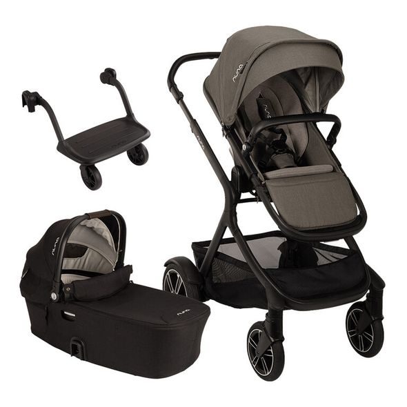 NUNA SET DEMI NEXT 2024 GRANITE/CAVIAR - DVOJKOMBINACE - KOČÁRKY A PŘÍSLUŠENSTVÍ