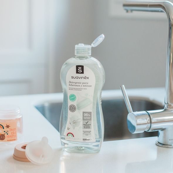 SUAVINEX DEZINFEKČNÍ GEL PRO ČIŠTĚNÍ LAHVÍ A DUDLÍKŮ - SAVIČKY A PÍTKA - KRMENÍ