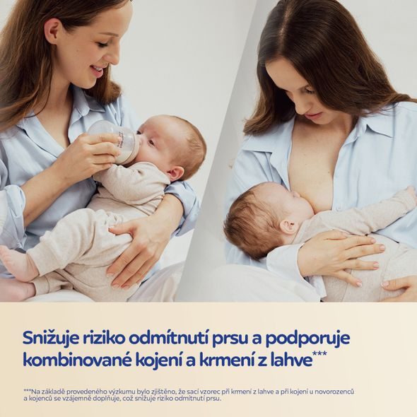 CANPOL BABIES SET LAHVÍ NATURAL SHAPE 150ML 2KS - KOJENECKÉ LAHVE - KRMENÍ