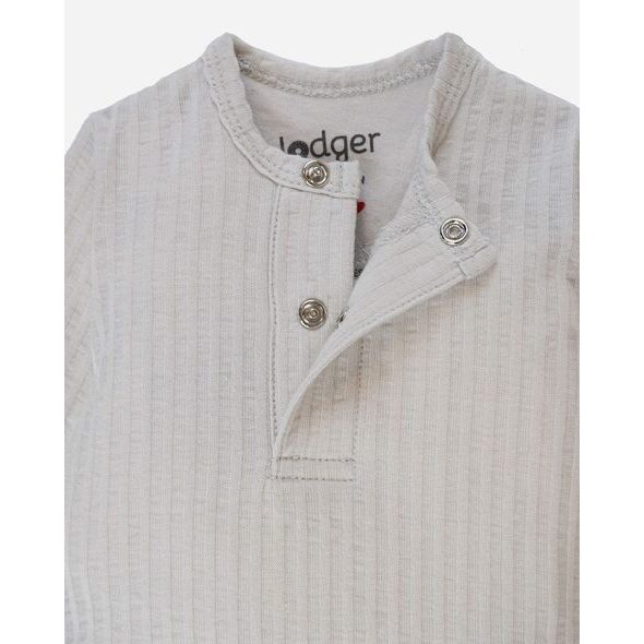 LODGER JUMPER SEERSUCKER STEEL VEL. 68 - OVERALY - PRO DĚTI