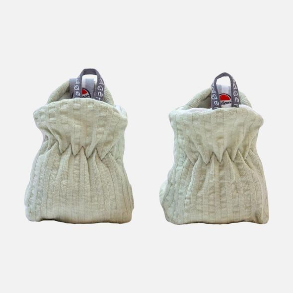 LODGER SLIPPER SEERSUCKER SILK 3 - 6 MĚSÍCŮ - BOTIČKY - PRO DĚTI