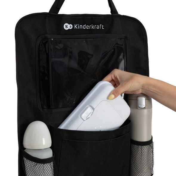 KINDERKRAFT ORGANIZÉR DO AUTA BLACK - KAPSÁŘE A ORGANIZÉRY - AUTOSEDAČKY A PŘÍSLUŠENSTVÍ