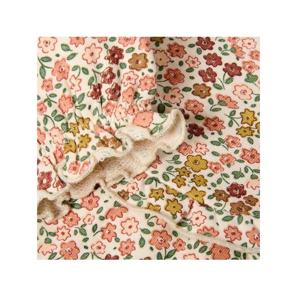 LITTLE DUTCH ŠATY DLOUHÝ RUKÁV SAFARI FLOWERS VEL. 86 - SUKNĚ A ŠATY - PRO DĚTI