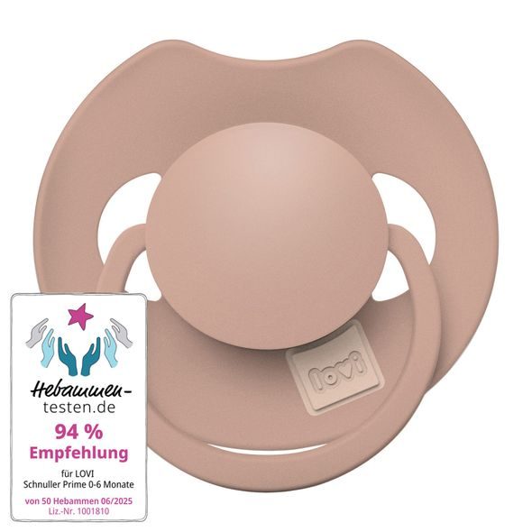 LOVI DUDLÍK SILIKONOVÝ DYNAMICKÝ PRIME 0-6M 1KS BLUSH - ŠIDÍTKA A DOPLŇKY - KRMENÍ