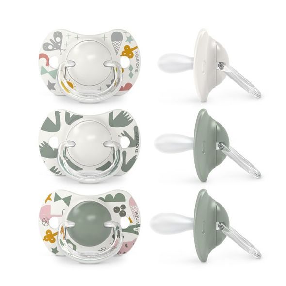 SUAVINEX SUAVINEX | DUDLÍK SX PRO FYZIOLOGICKÝ WALK 0/6M 2 KS - ŠIDÍTKA A DOPLŇKY - KRMENÍ