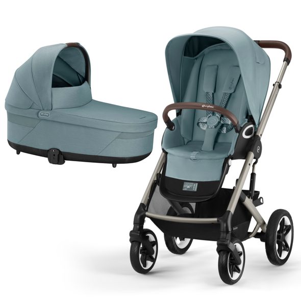 CYBEX TALOS 2023 SADA LUX 2V1 TALOS S LUX + COT S LUX - DVOJKOMBINACE - KOČÁRKY A PŘÍSLUŠENSTVÍ